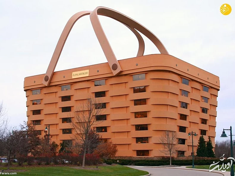 ساختمانی به شکل سبد در نیوآرک، اوهایو